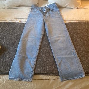 Levi’s rib cage straight leg jeans